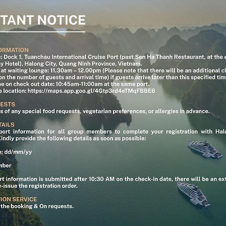 Готель Grand Pioneers Halong Bay Cruise 1 Халонг Екстер'єр фото